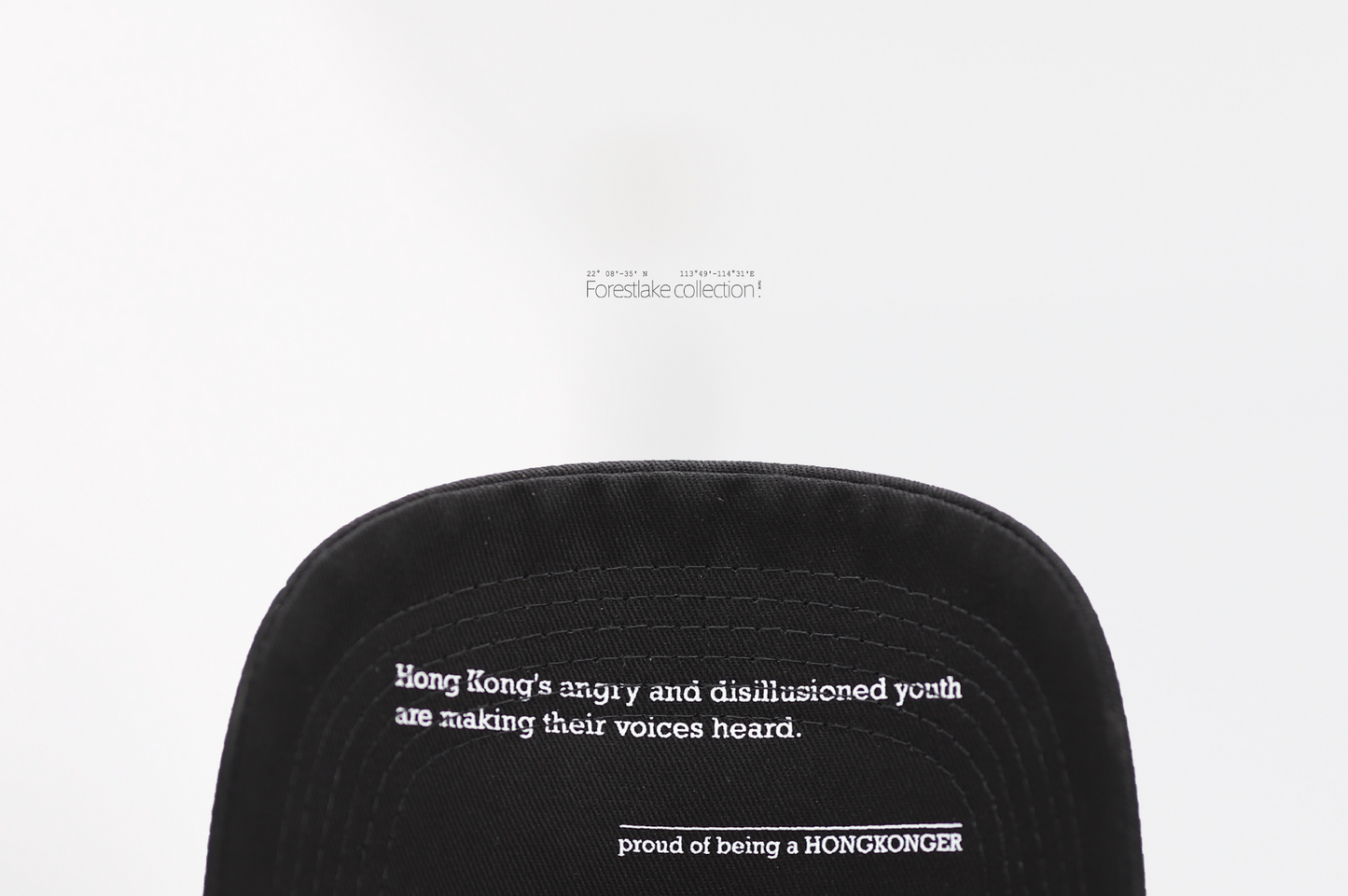 Reflective LionRock Cap | COTTON | BLACK