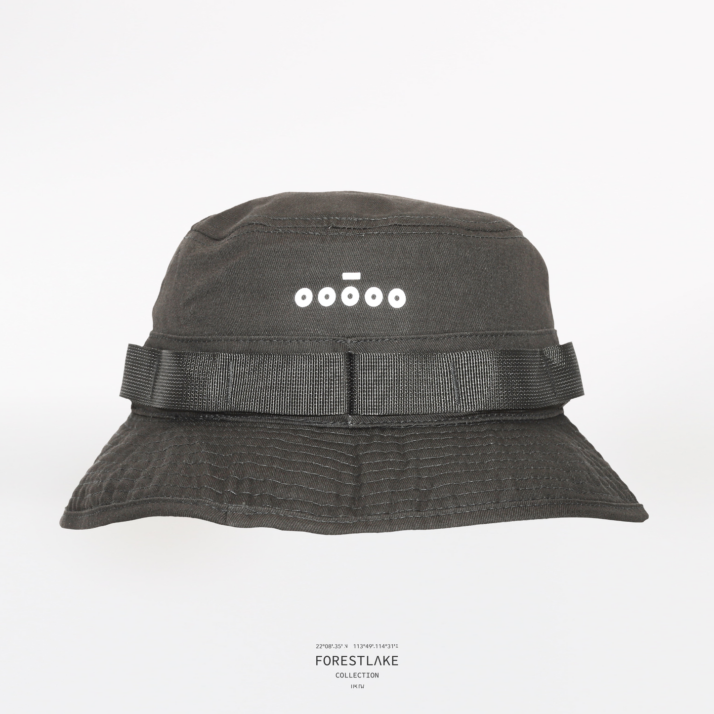 FL Co-Label 機能漁夫帽|灰