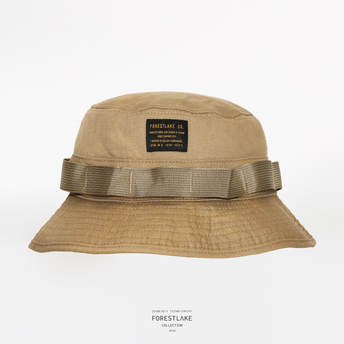 FL Co-Label 機能漁夫帽|卡其