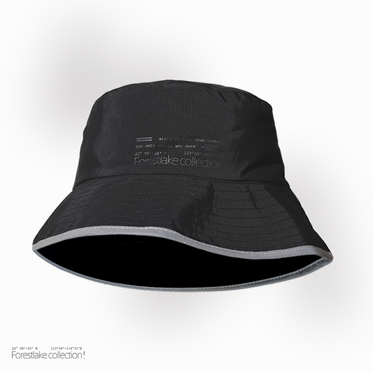 香港座標|漁夫帽|雙面 【Black】