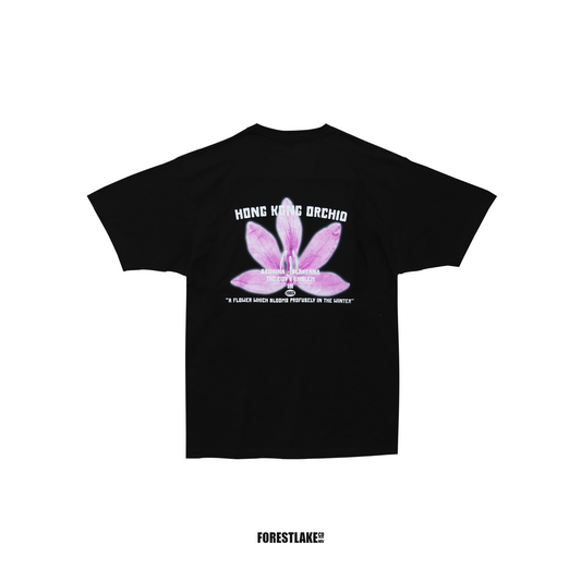 HONG KONG ORCHID TEE FL-003